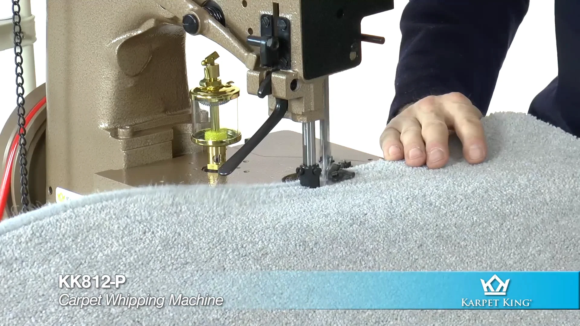 KK812-P - Carpet Whipping Machine on Vimeo