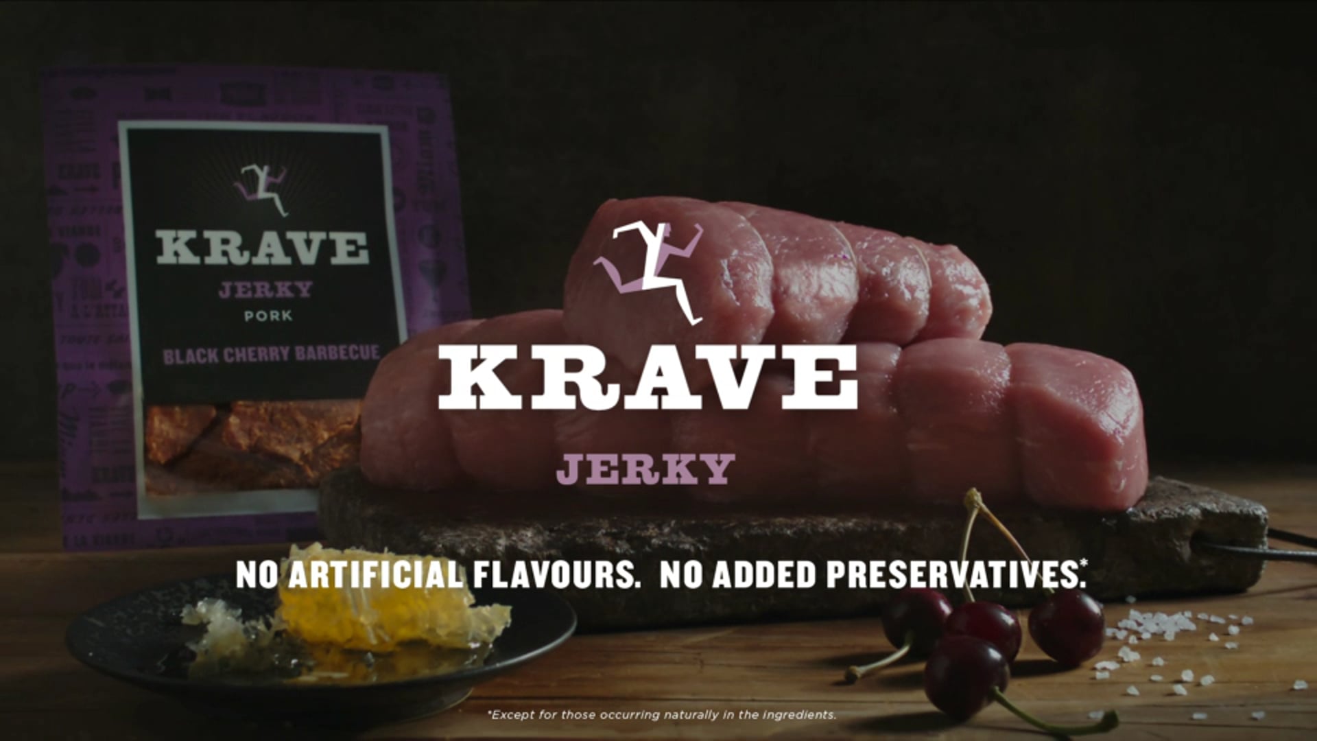 KRAVE JERKY "BLACK CHERRY BBQ"