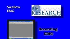 Recording EMG - Swallow EMG