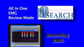 Recording EMG - All in One Review Mode