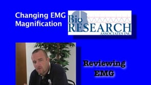 Reviewing EMG - Changing EMG Magnification