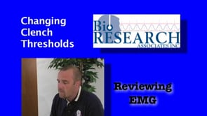 Reviewing EMG - Changing Clench Thresholds