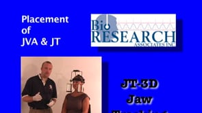 JT-3D Jaw Tracking - Placement of JVA & JT