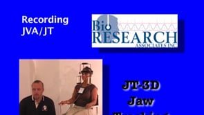 JT-3D Jaw Tracking - Recording JVA/JT