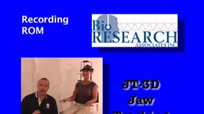 JT-3D Jaw Tracking - Recording ROM
