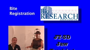 JT-3D Jaw Tracking - Bite Registration