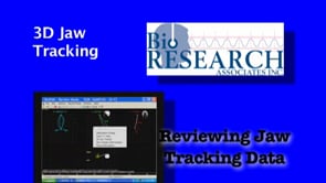 Reviewing Jaw Tracking Data - 3D Jaw Tracking