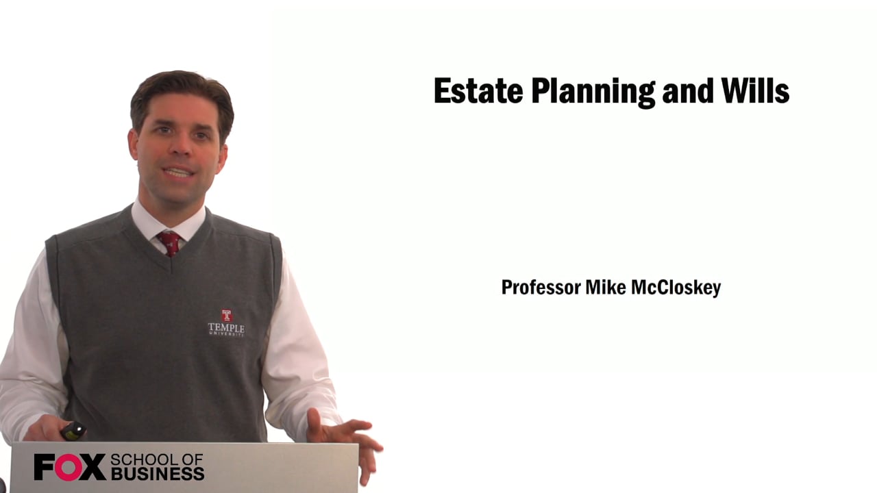 Estate Planning and Wills