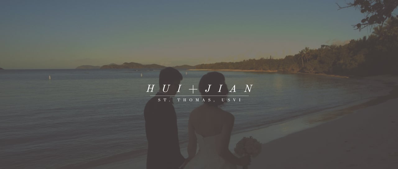 Hui & Jian | St. Thomas, Virgin Islands