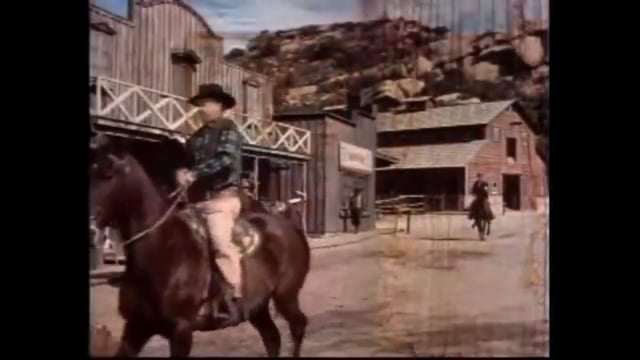 The Lone Ranger A MESSAGE FROM ABE full length western TV episode COLOR