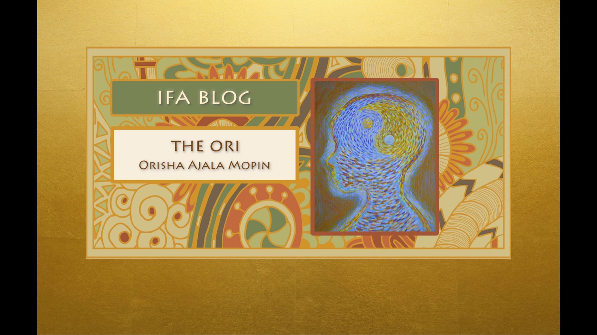 Inside the Ori Ceremony