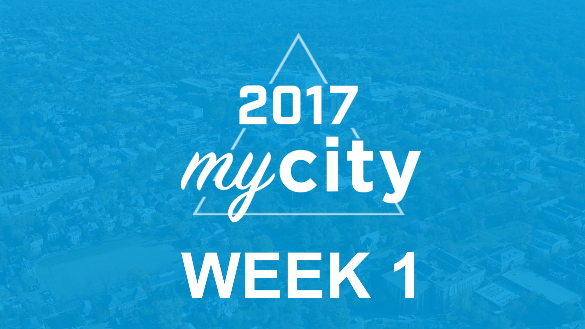 mycity Week 1: 1/8/17 on Vimeo