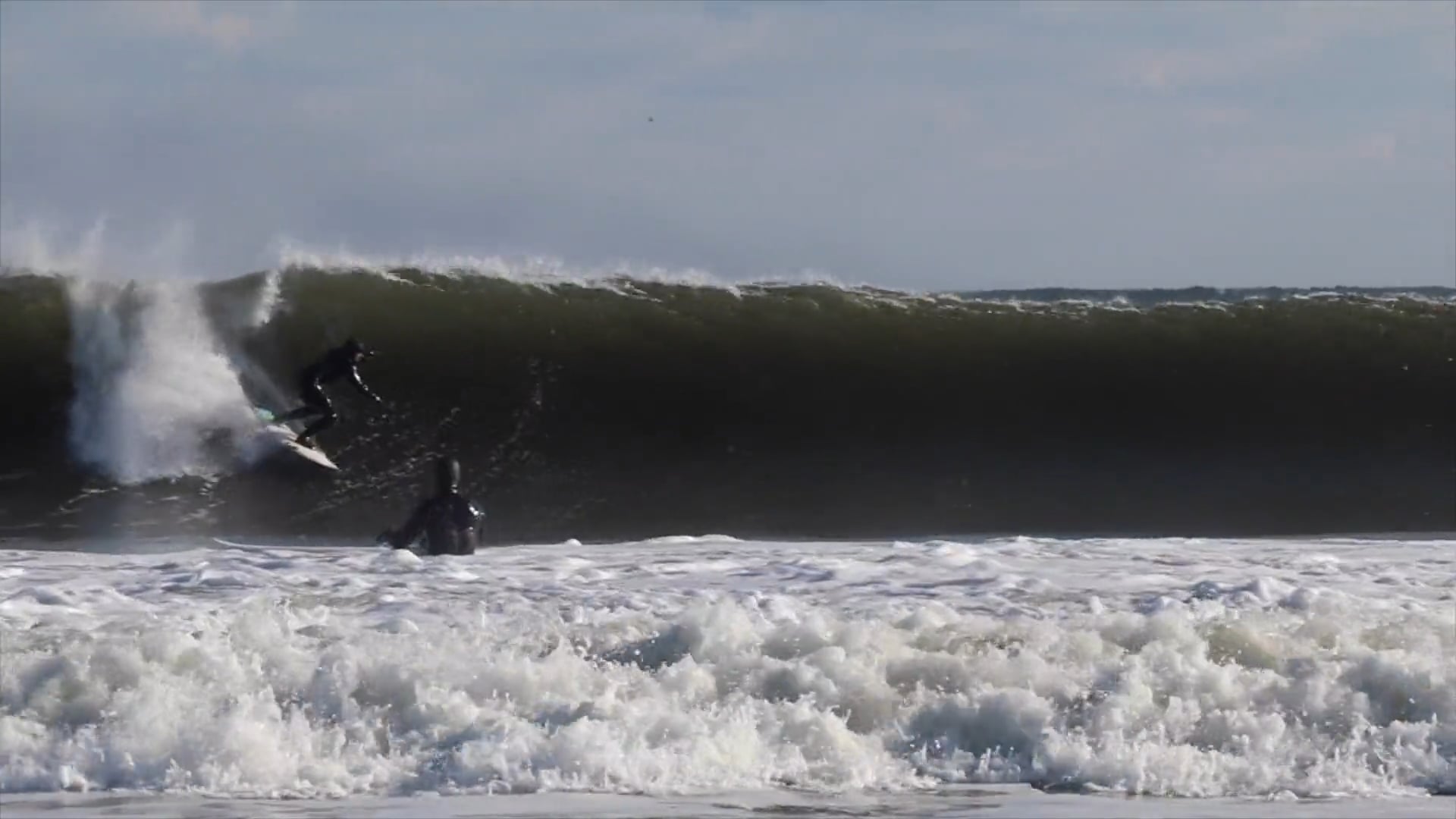 Winter Surfing Monmouth Beach NJ 1/8/2017 on Vimeo