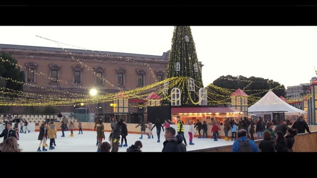 Mercadillo Navidad en Plaza del Descubrimiento