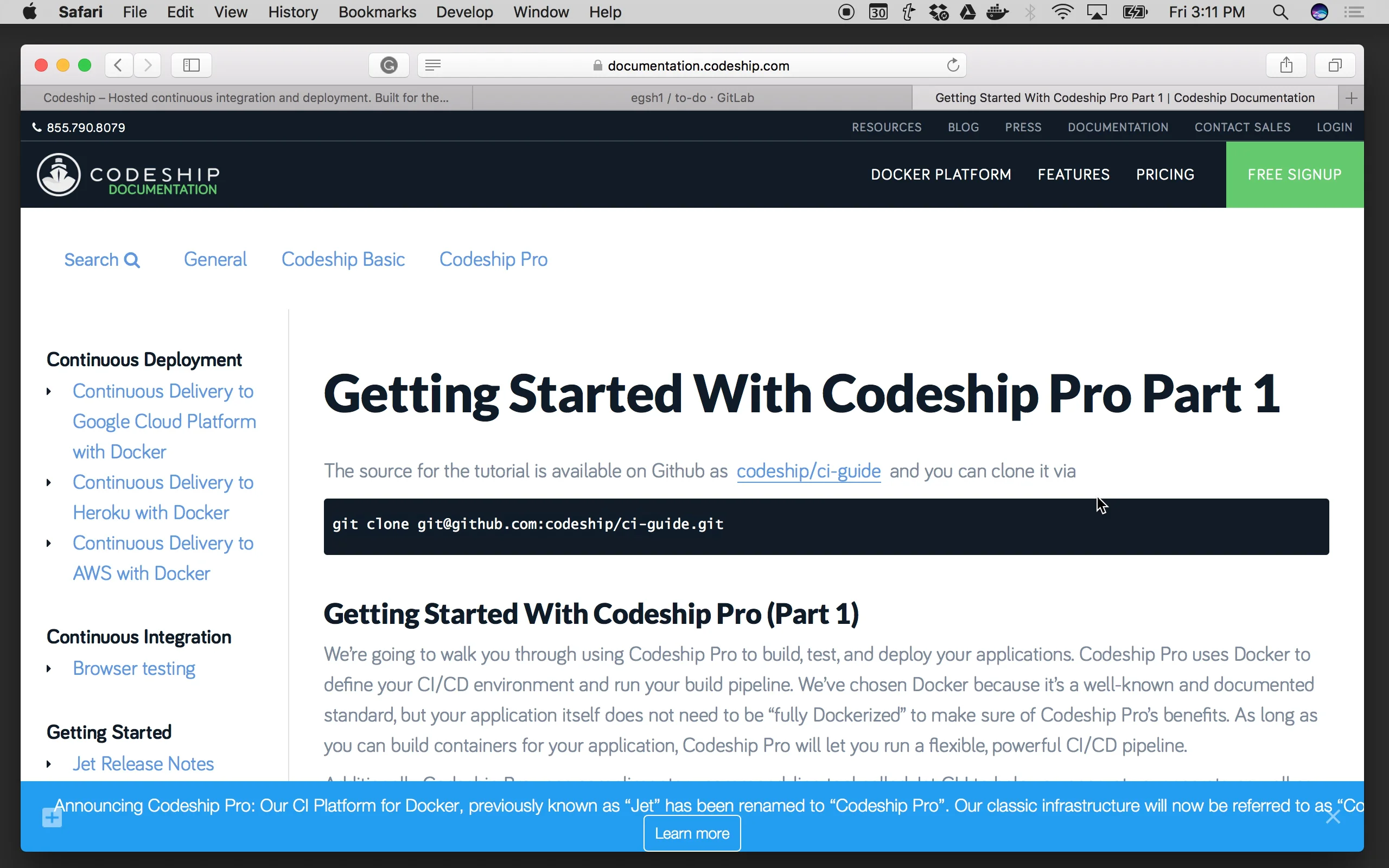 GitLab Pro Setup on Vimeo