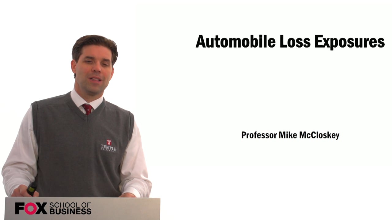 Login to view Automobile Loss Exposures