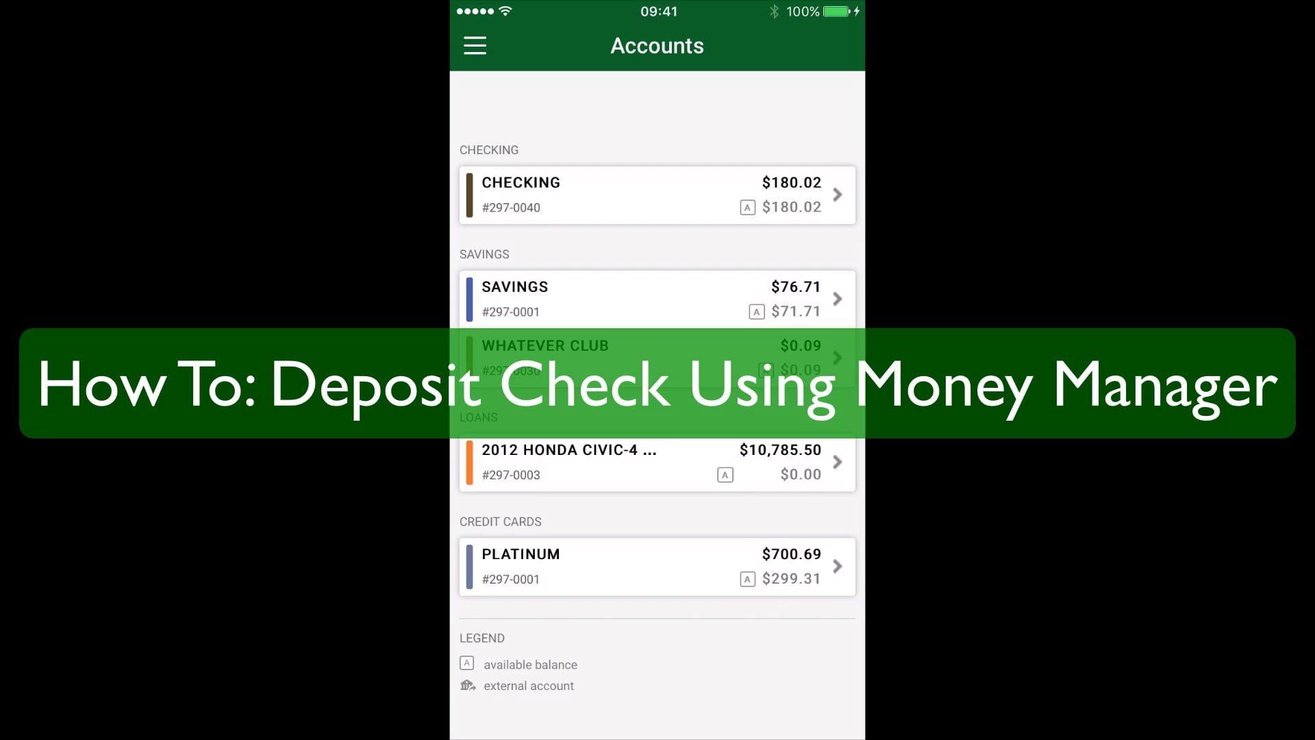 Belco Money Manager How-To: Remote Deposit On Vimeo