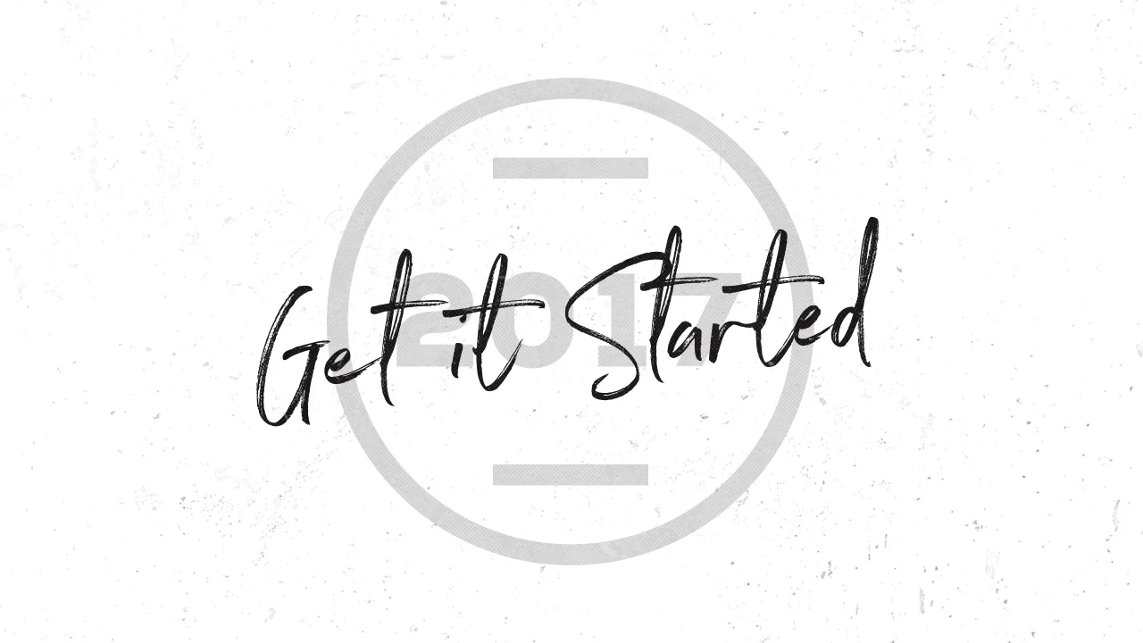 Get It Started - Week 1 on Vimeo