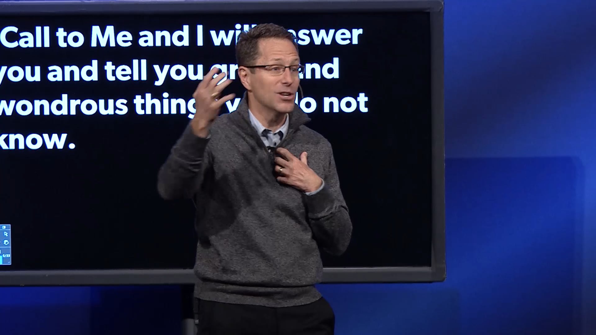 HFBC Message: Exciting Next Steps (Jer. 33:3 & Matt. 14:22-32)