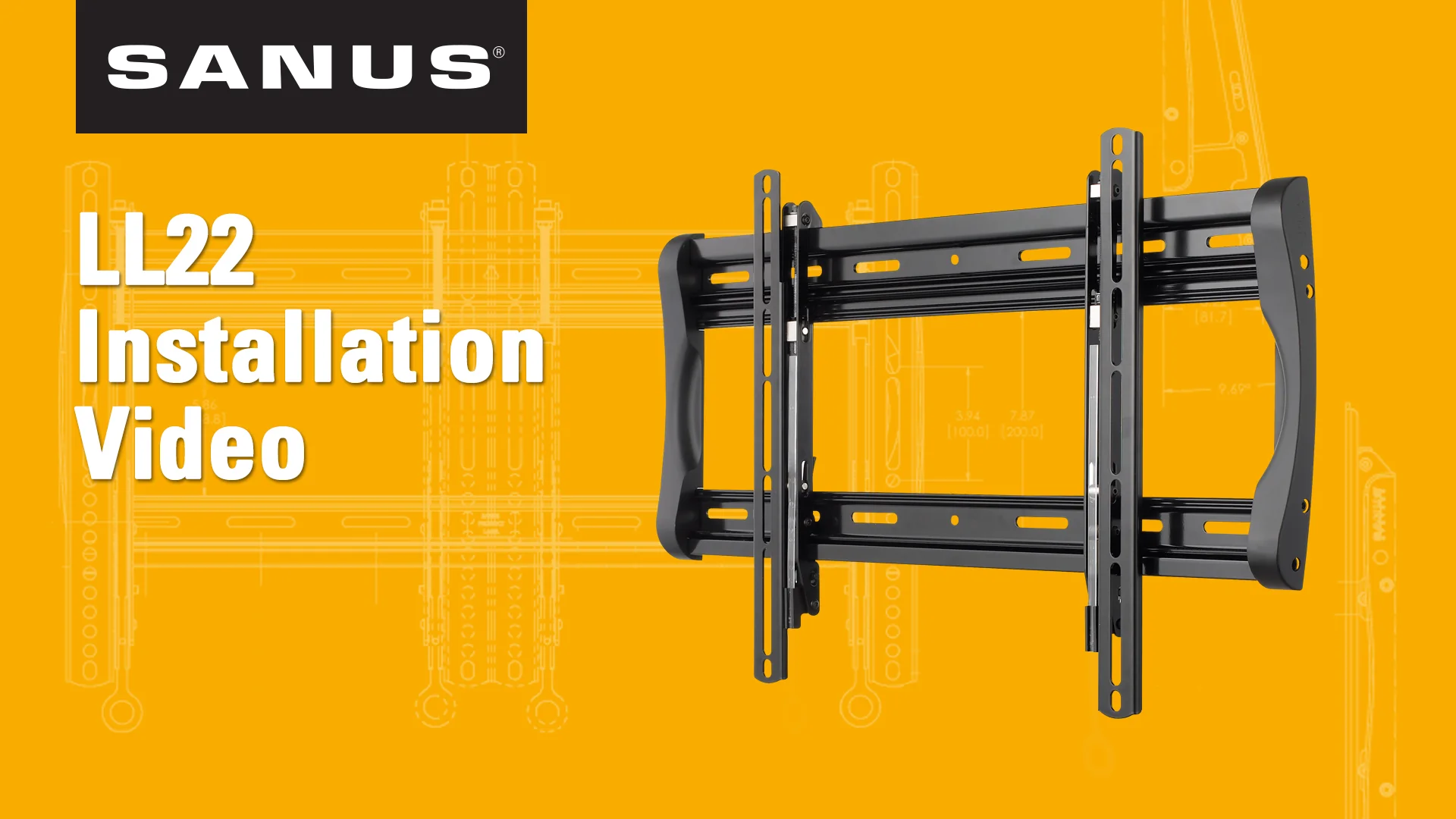 SANUS LL22 | Fixed-Position Wall Mounts | TV Mounts and SANUS LL22 | Fixed-Position Wall Mounts | TV Mounts and