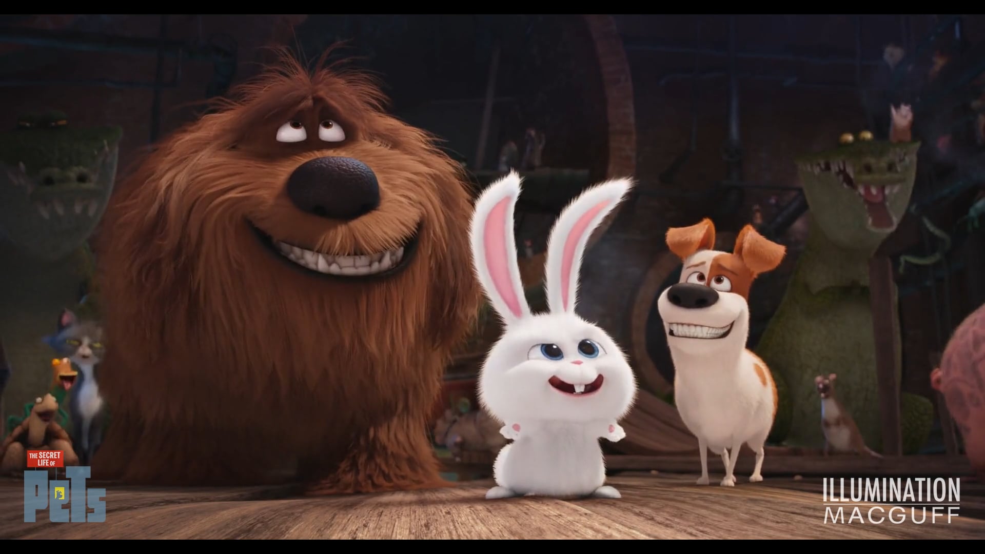 The secret life of Pets Animation Reel