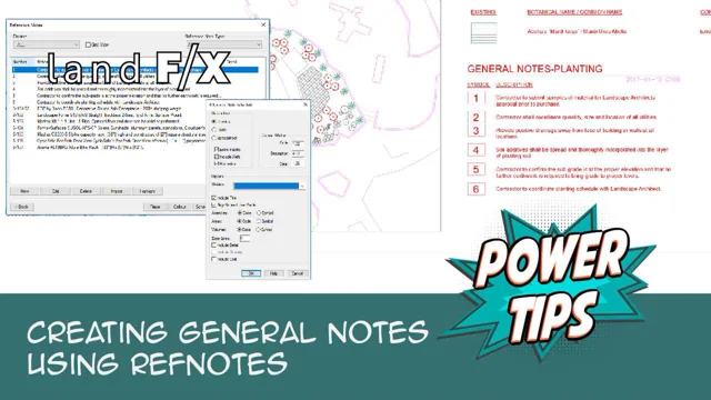General notes