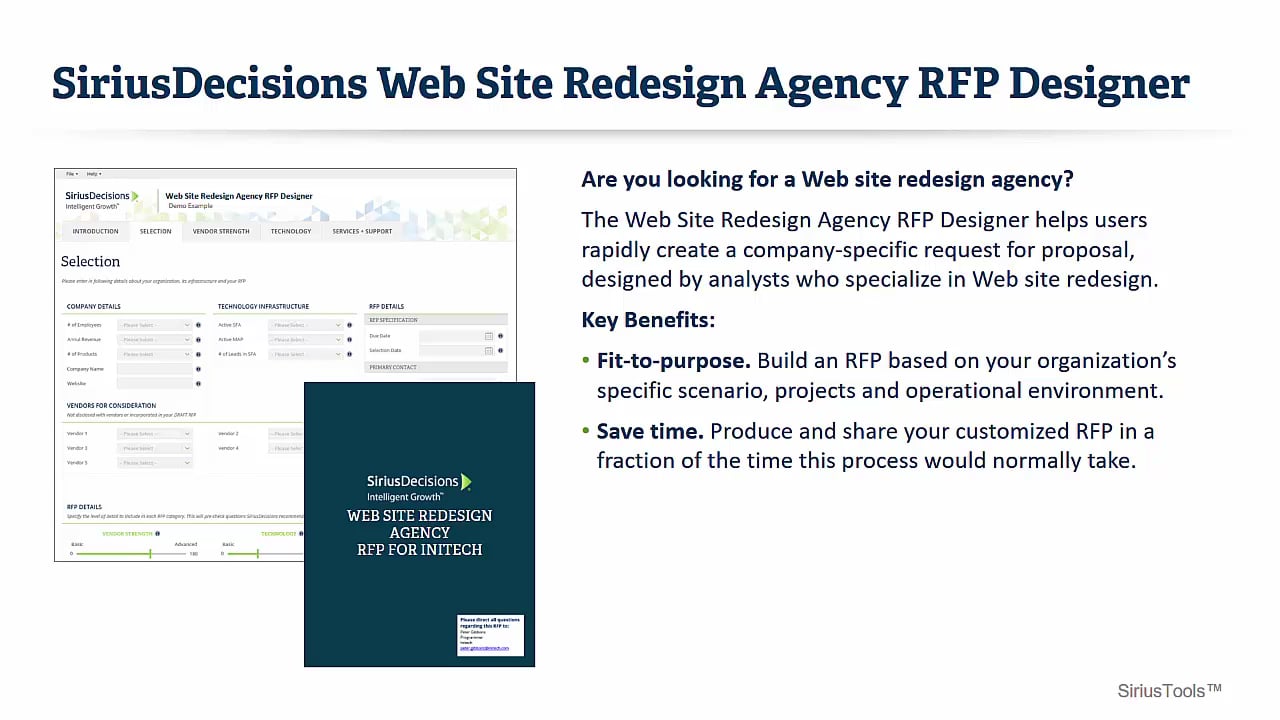 Web Site Redesign Agency RFP Designer Tutorial Public on Vimeo