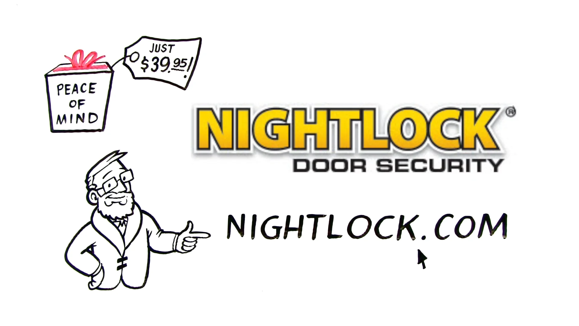 NIGHTLOCK-Original-Installation-Video-for-Home-Security-Door-Brace-Barricade