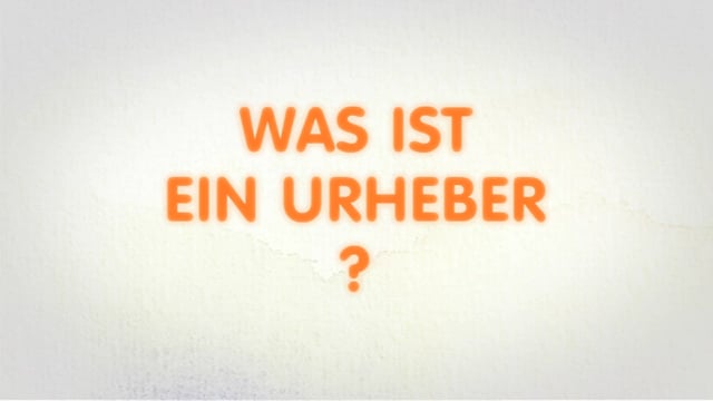 Was ist ein Urheber?