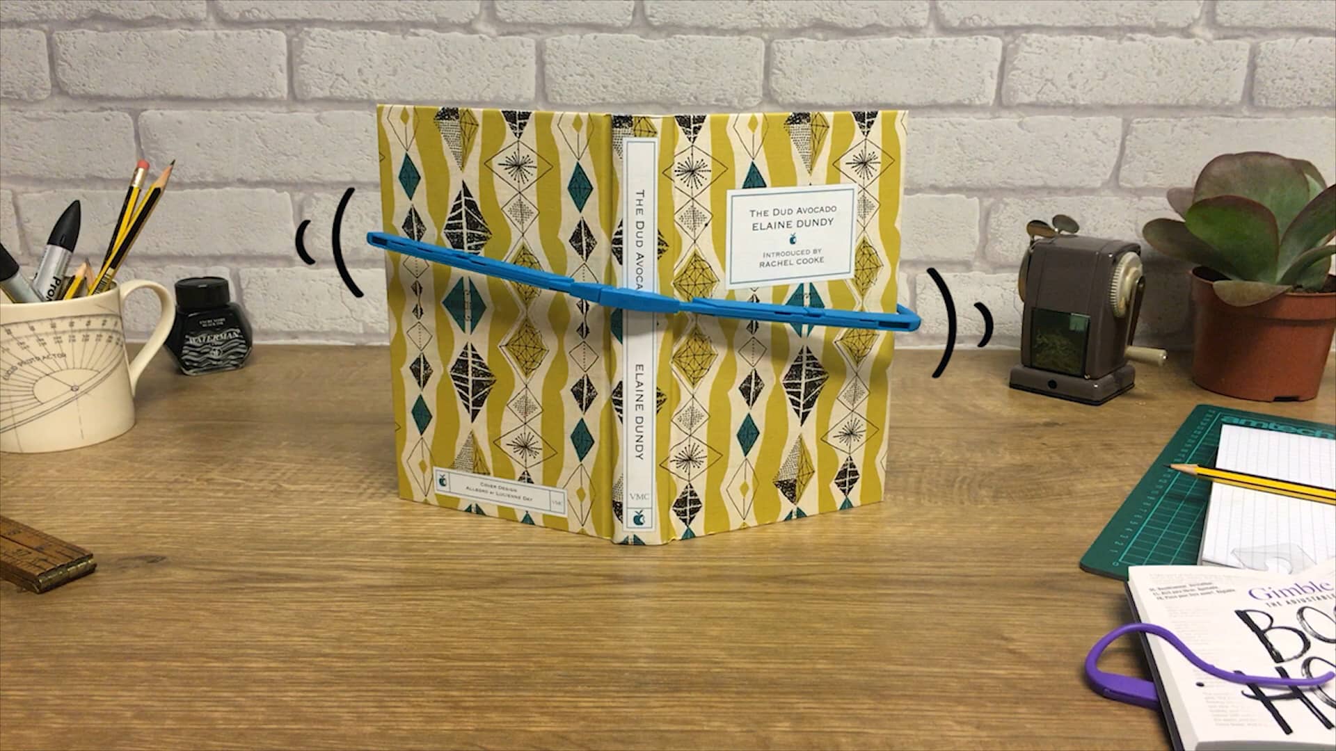 Gimble Adjustable Book Holder on Vimeo