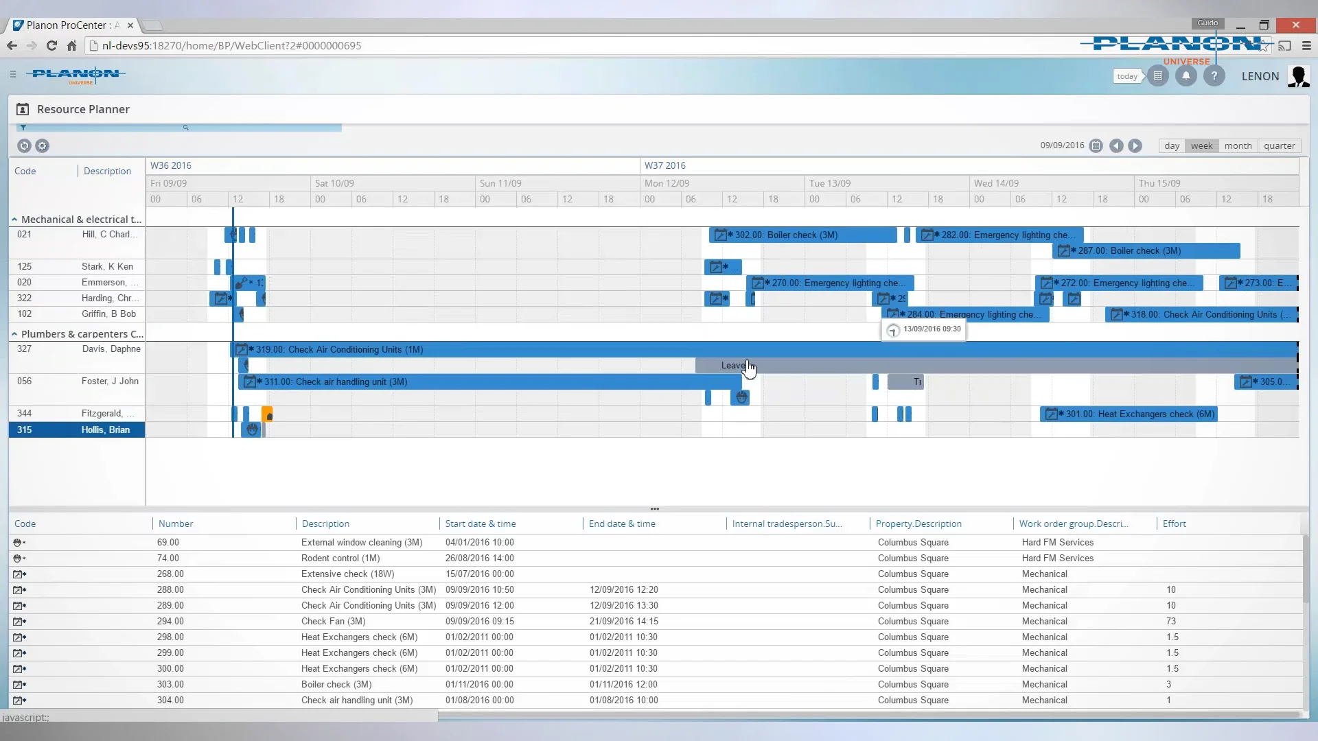 Innovations in Planon Universe | Resource Planner on Vimeo