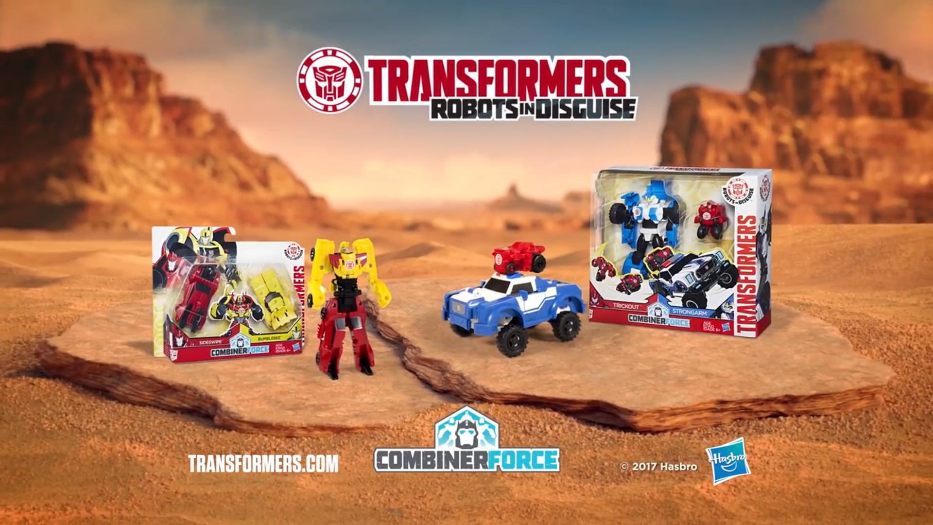 Ryan Andes VO - Transformers- Robots in Disguise - 'Combiner Force- When Bots Collide' Official TV Commercial