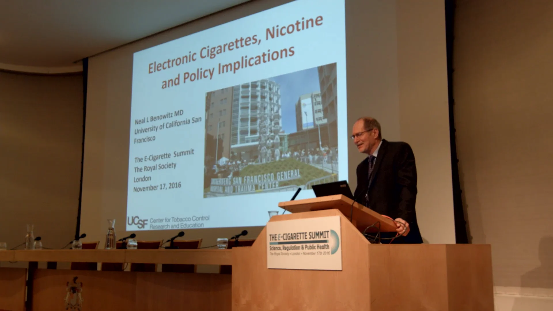 Neal Benowitz, MD  Center for Tobacco Control Research and Education