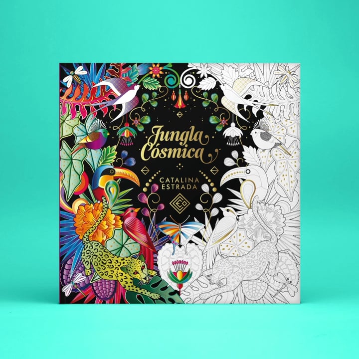 "Jungla Cósmica" by Catalina Estrada // Colouring Book on Vimeo