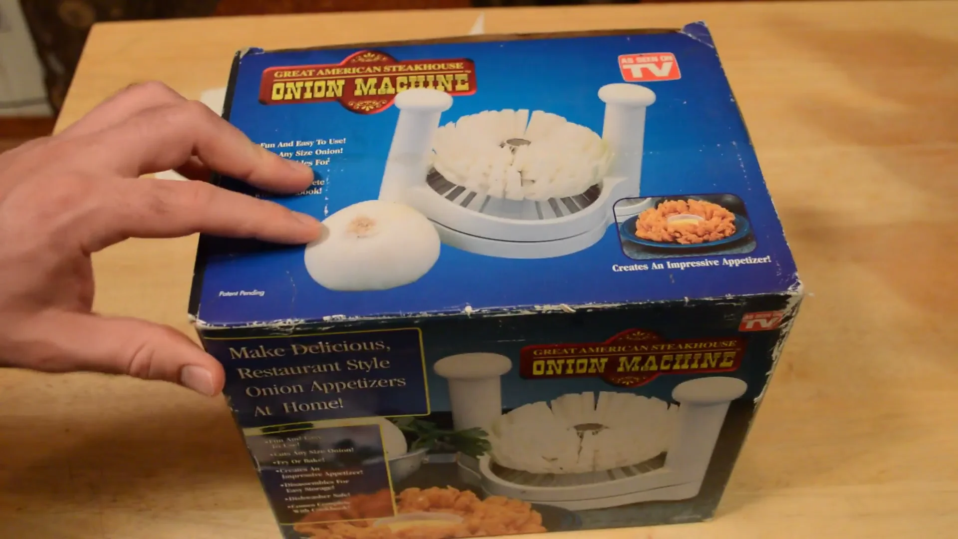 New Great American Steakhouse Blooming Onion Machine As Seen On TV