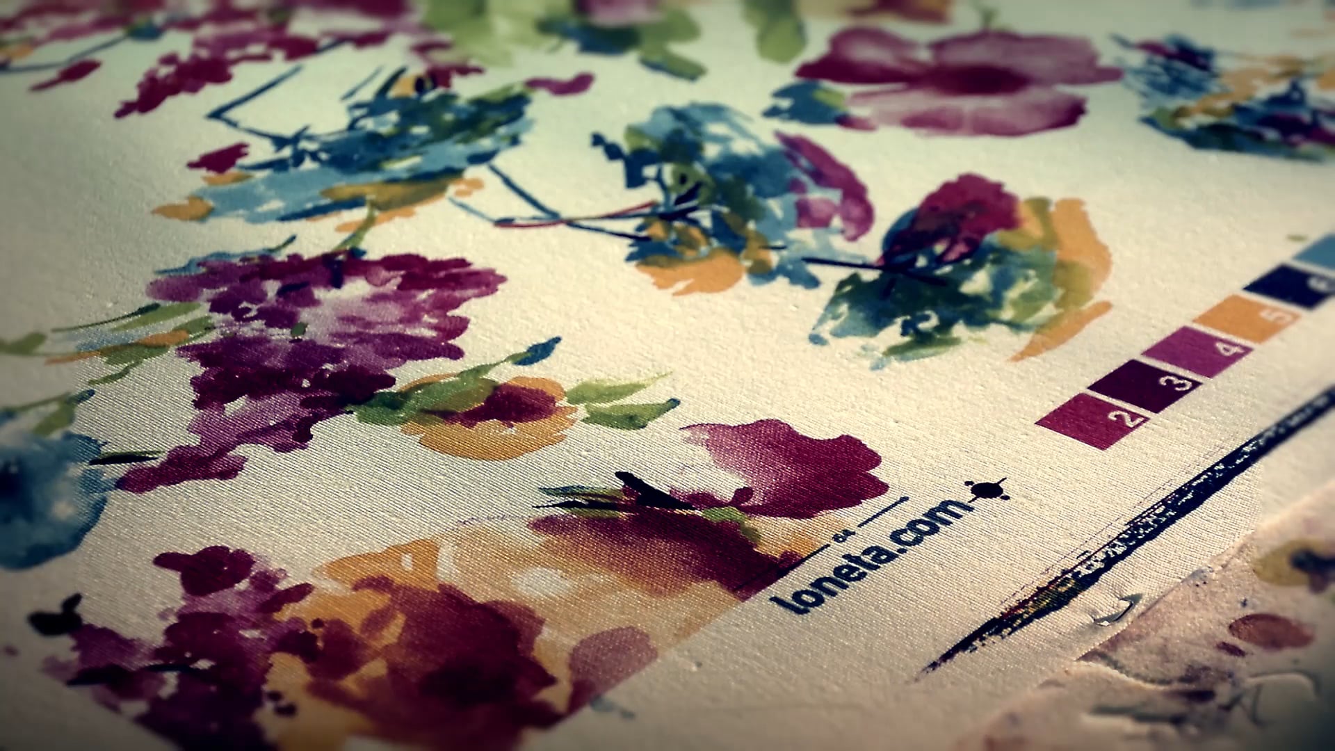 Art in Printing Fabric