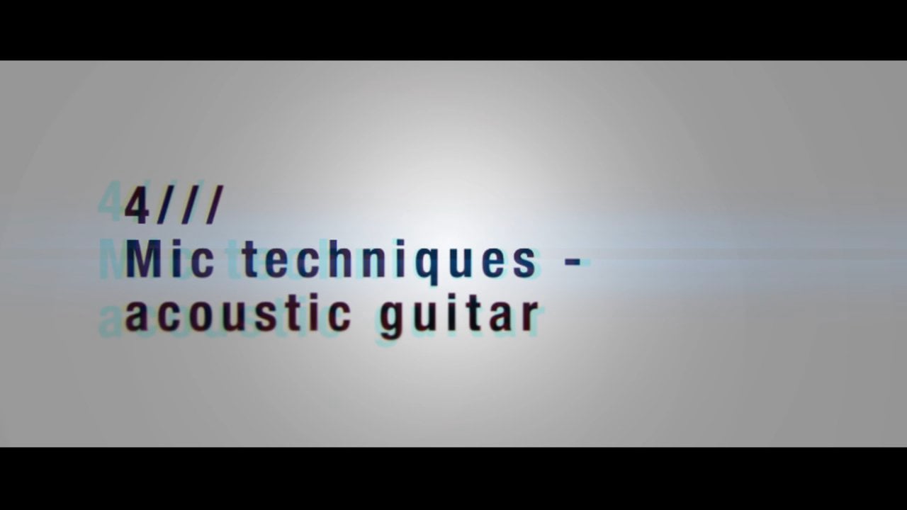 Higher Rhythm recording studio techniques tutorials mic techniques