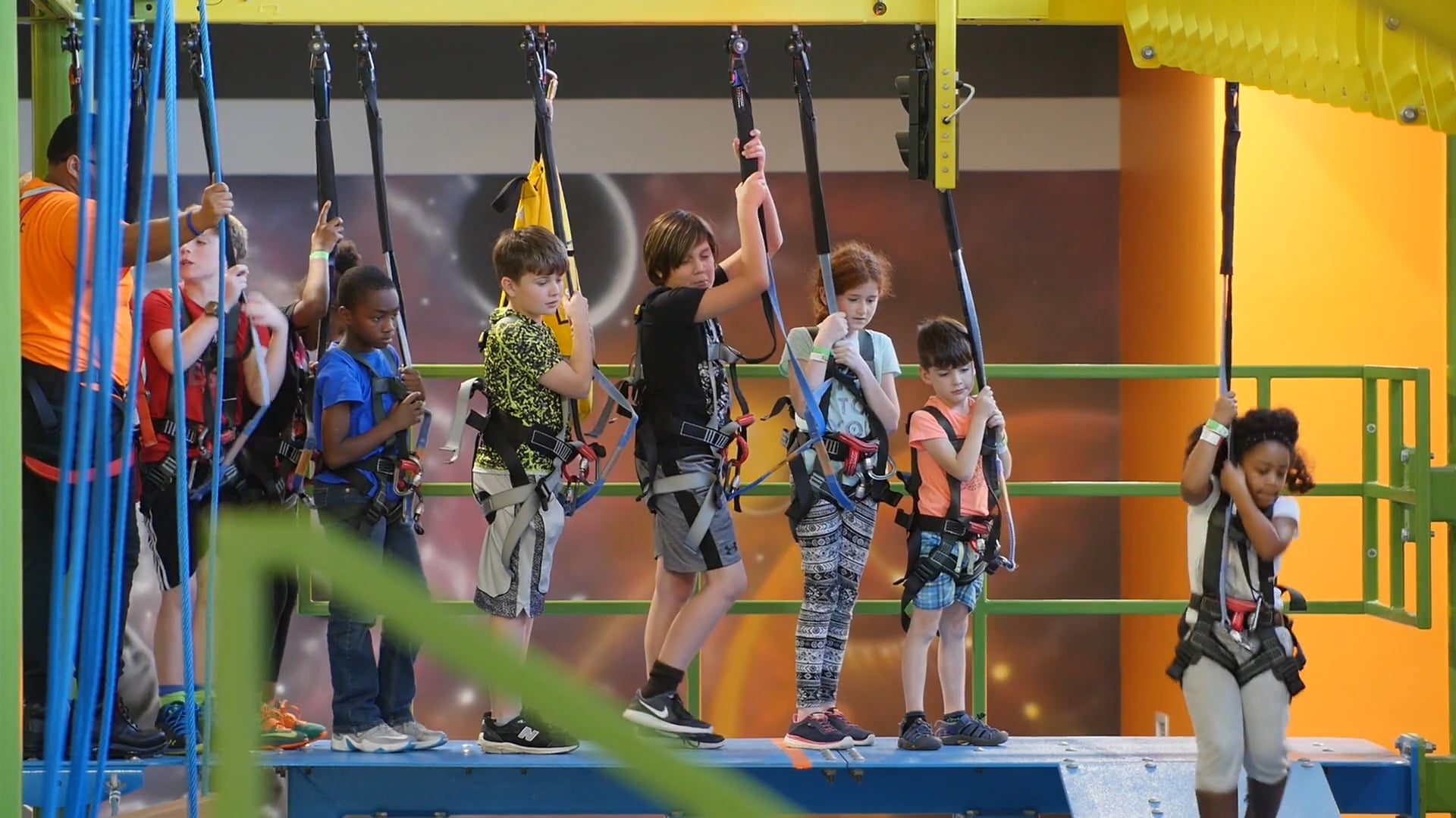 Galaxy Fun Park - Spacewalk Ropes Course on Vimeo