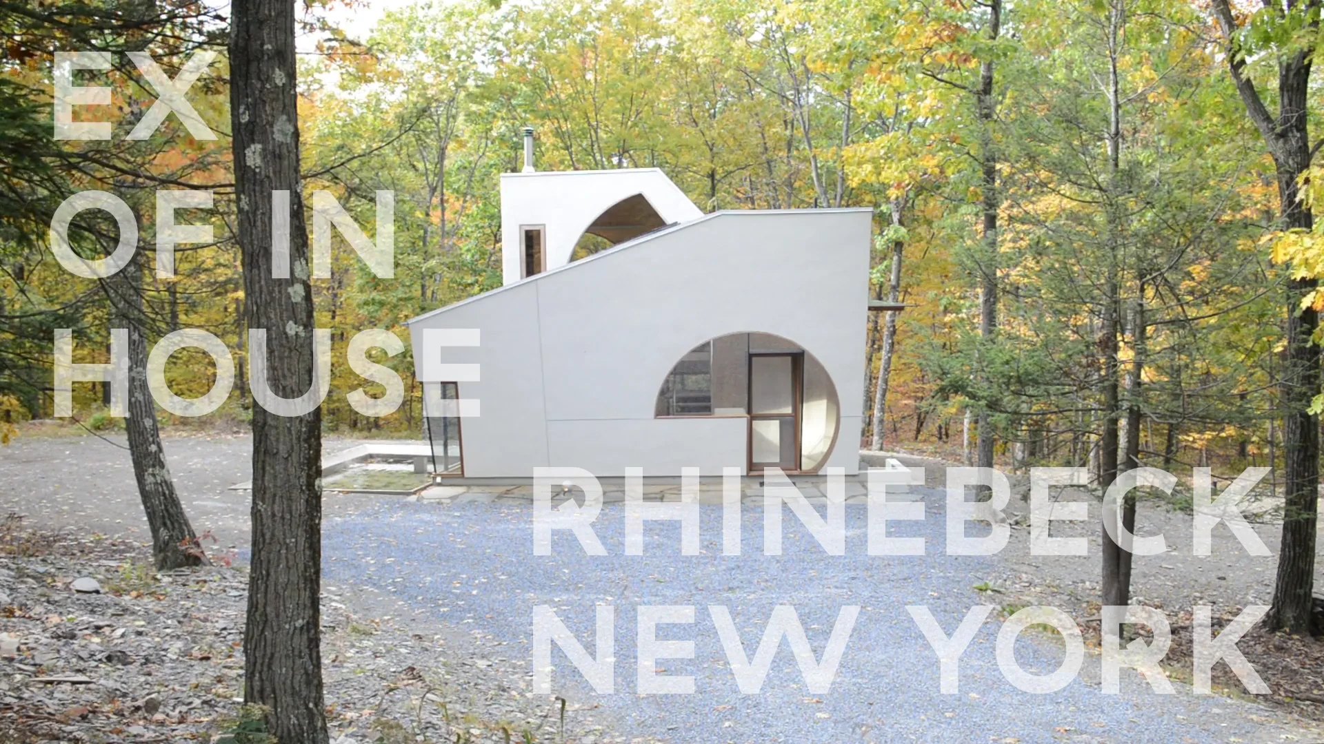 Steven Holl carves boolean voids from Ex of In House in New York state