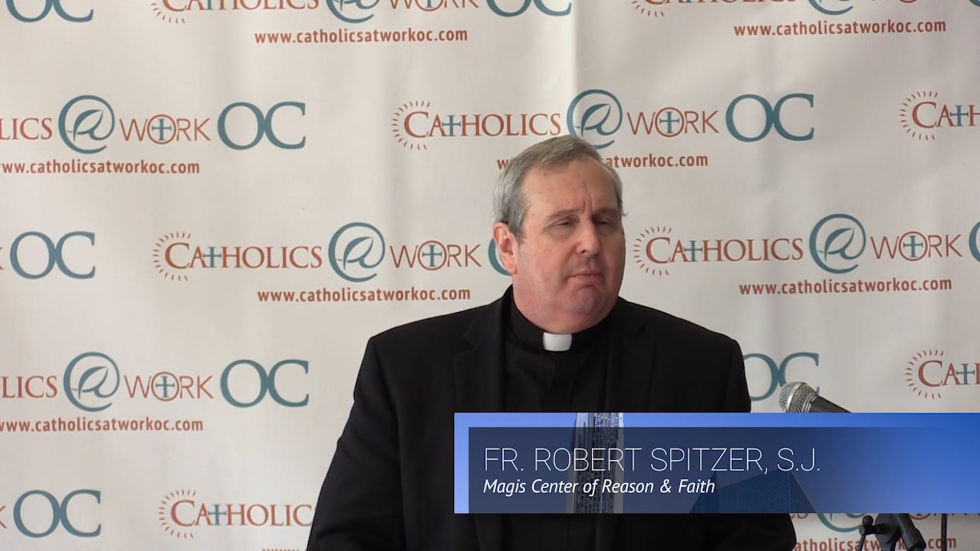 Fr. Robert Spitzer, S.J.: "The Case for Jesus: Science & the Shroud of Turin"