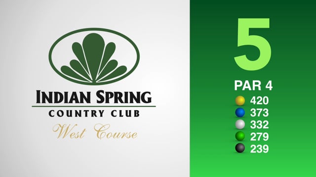 Indian Spring West Course 5