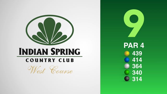 Indian Spring West Course 9