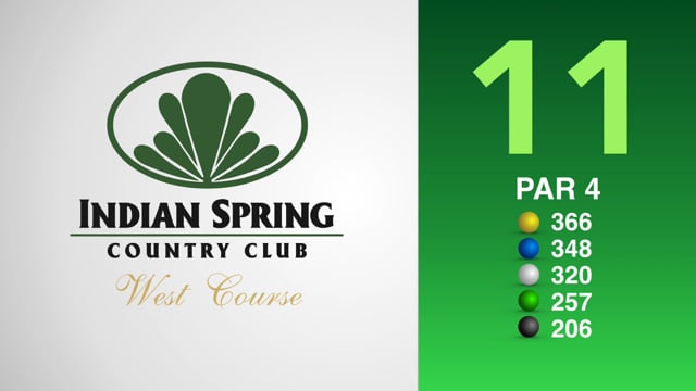 Indian Spring West Course 11