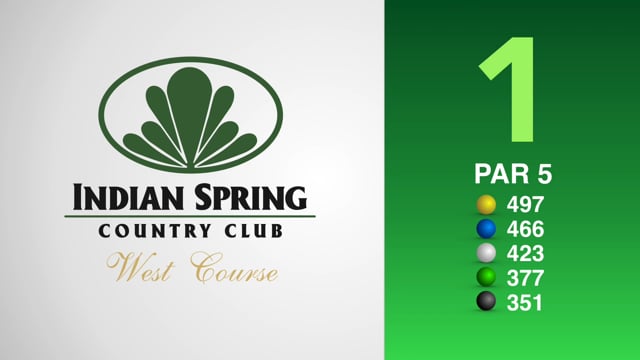 Indian Spring West Course 1
