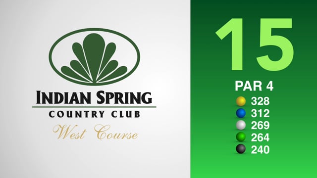Indian Spring West Course 15