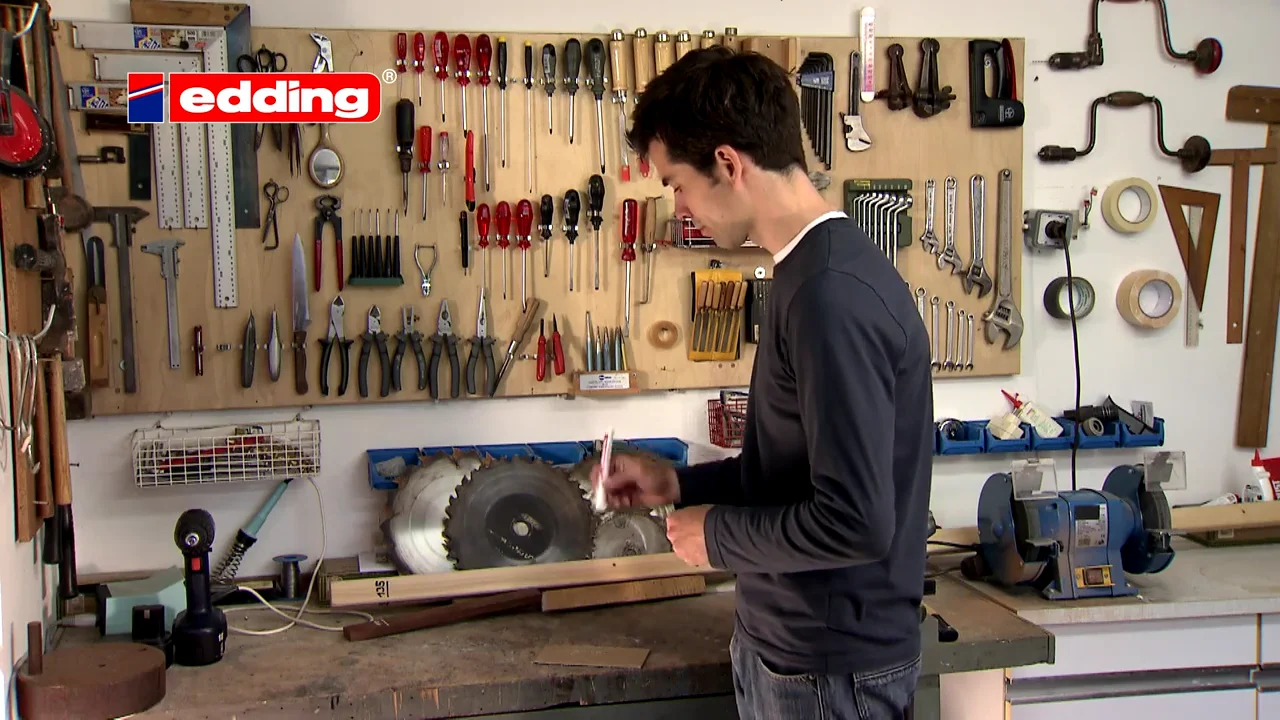 Marcatore A Vernice Edding 750 - Bianco, 2 Penne, Punta 2-4mm, Permanente - Foto 9