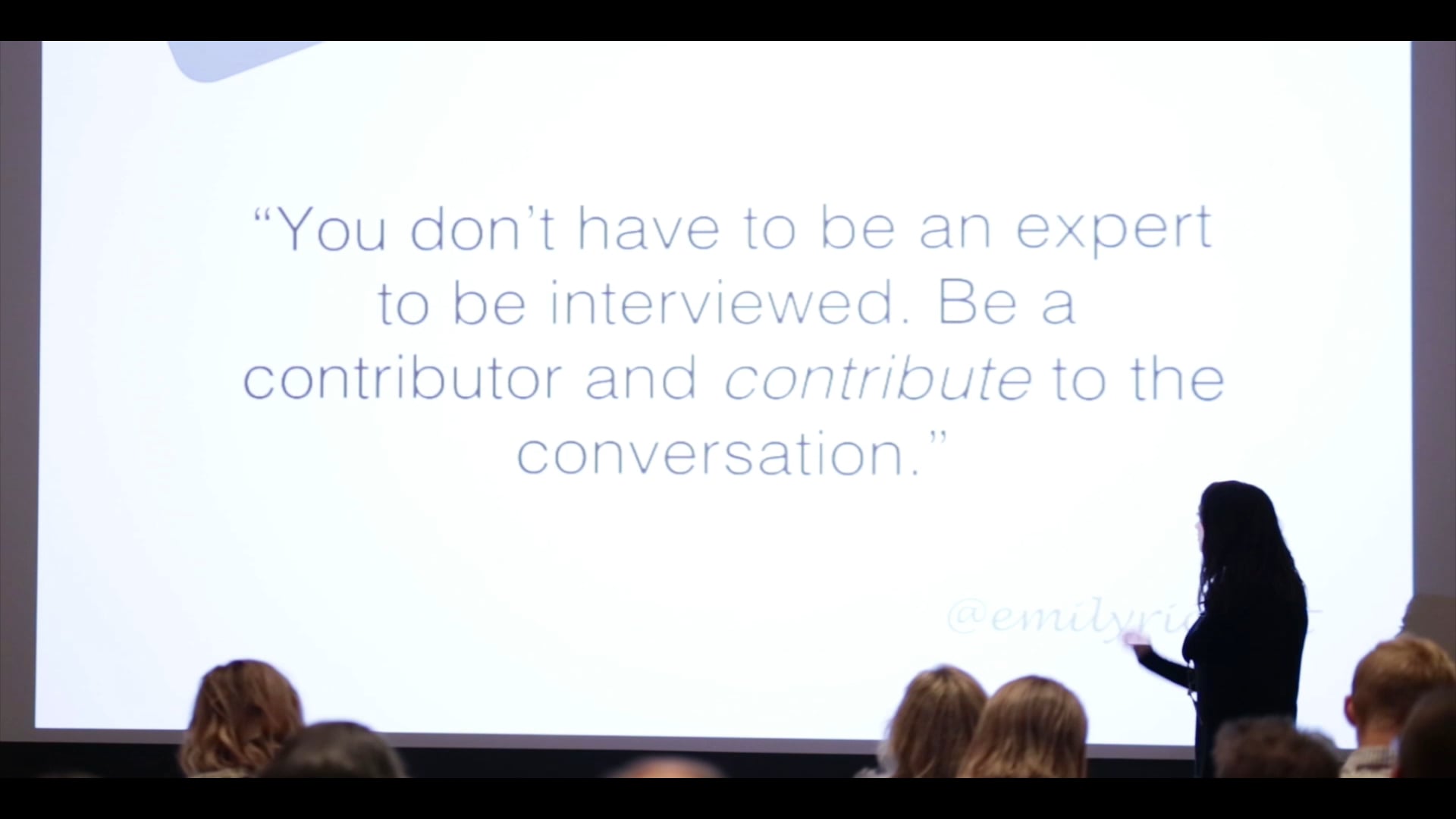 Promotional video thumbnail 2 for Emily Richett (TV Host, Emcee + Speaker)