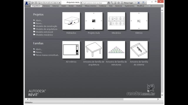 M1A2 - Conhecendo a Interface do Revit MEP