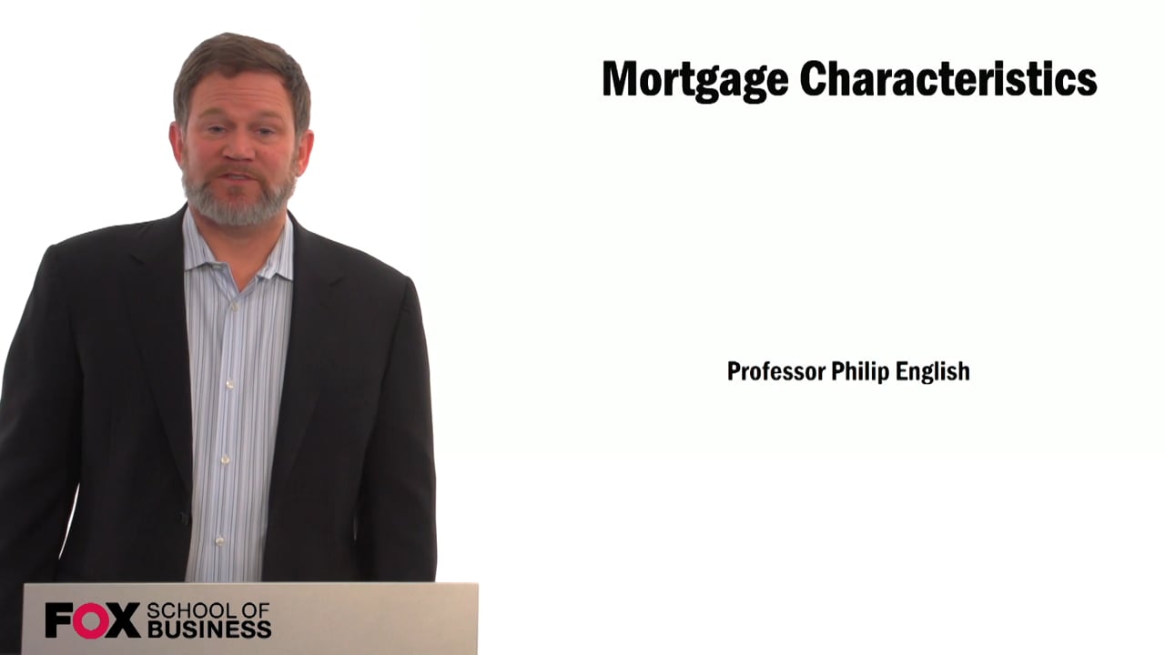 Mortgage Characteristics
