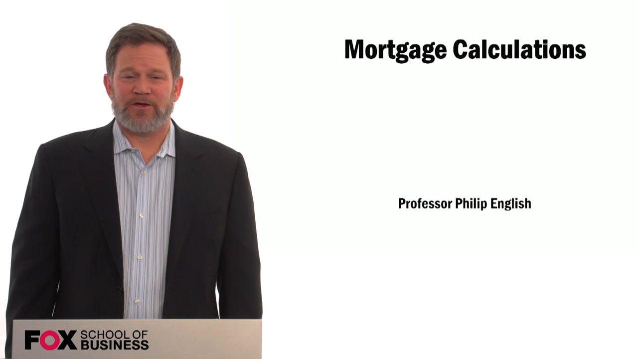 Mortgage Calculations